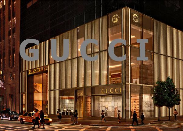 Gucci парфюм здание компании
